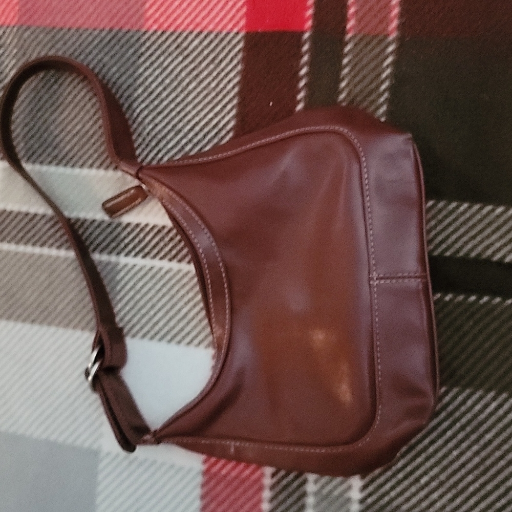 Burgundy purse